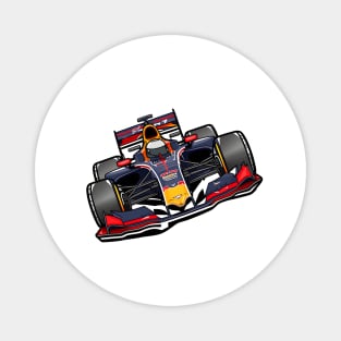 Formula 1 Racing Car Magnet